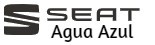 Logo de SEAT Agua Azul