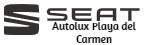 Logo SEAT Autolux Playa del Carmen