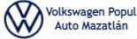 Logo Volkswagen Popul Auto Mazatlán