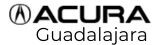Logo Acura Guadalajara