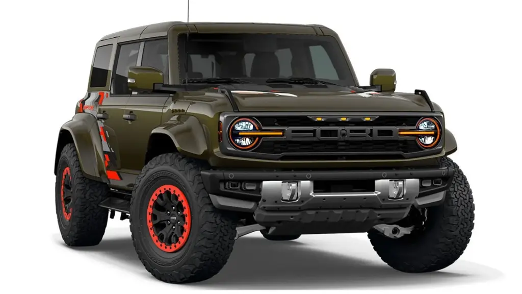 foto Ford Bronco Raptor Code Orange nuevo color A elección precio $2,250,500