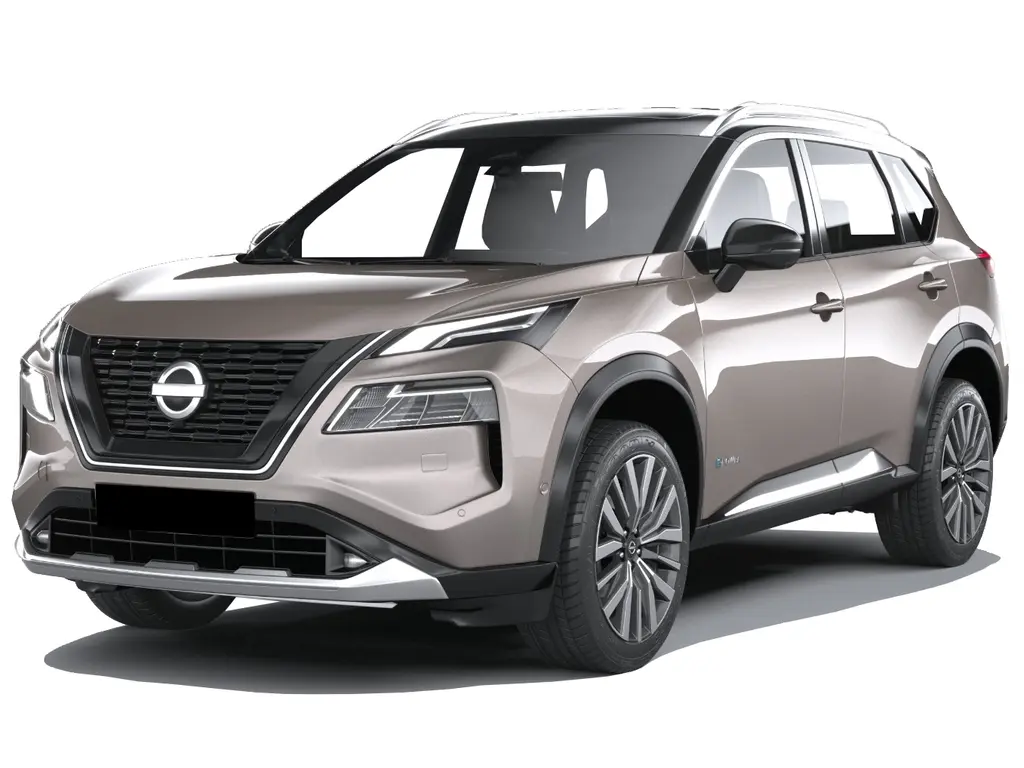 Tapis De Coffre Sur Mesure Pour Nissan X-Trail III (T33) 2022-2025 7 Places - Protection Cuir, Antidérapant