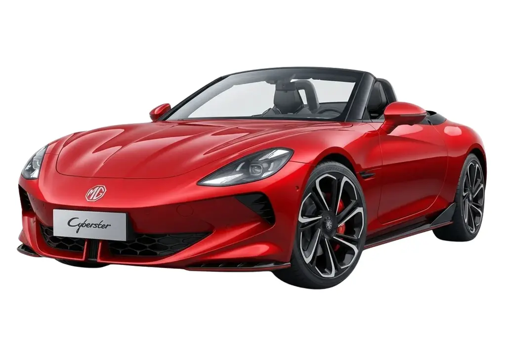 foto MG Cyberster Trophy AWD 100 años nuevo color A elección precio $1,320,000