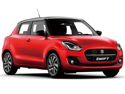 Suzuki Swift GLS nuevo color Rojo financiado en mensualidades(enganche $58,998 mensualidades desde $7,540)