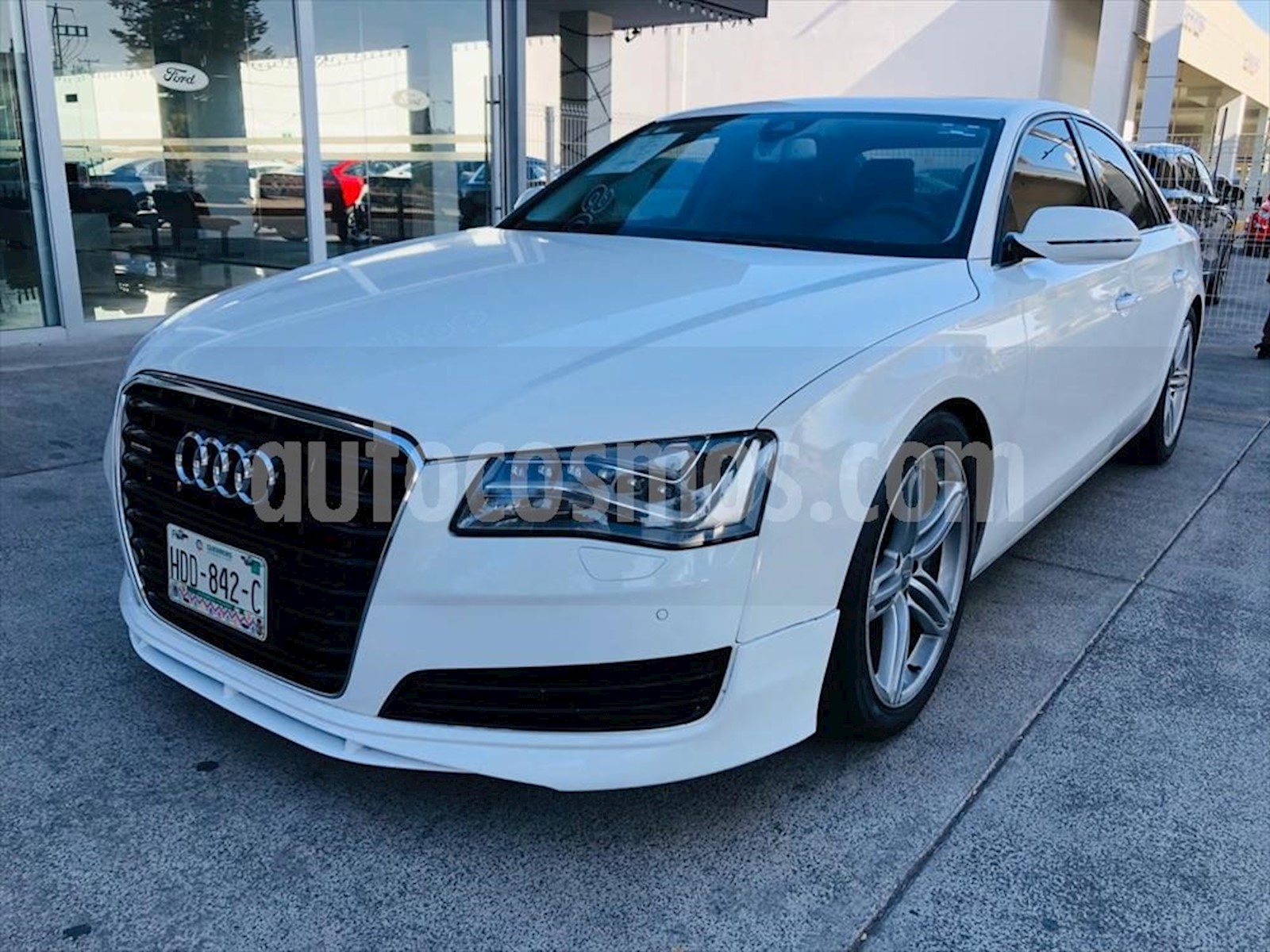 Audi A8 3.0L T Premium Tiptronic Quattro usado (2013) color Blanco