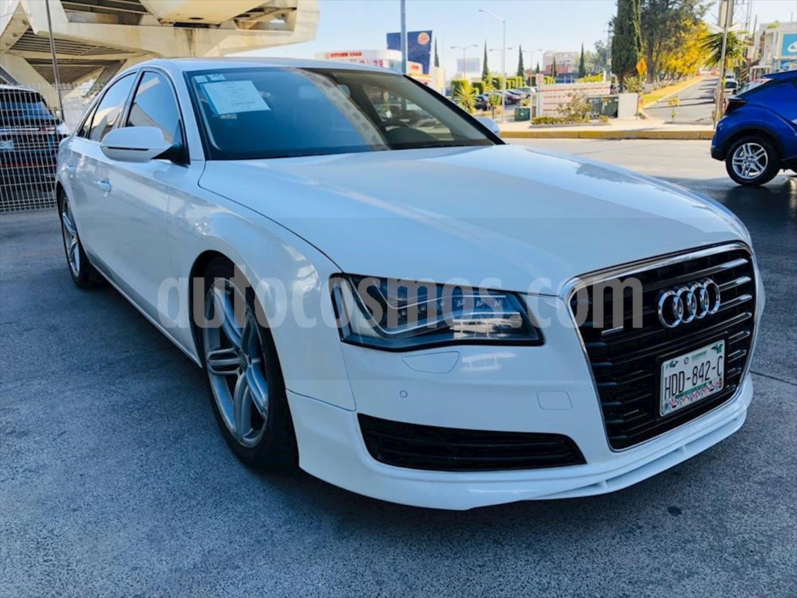 Audi A8 3.0L T Premium Tiptronic Quattro usado (2013) color Blanco