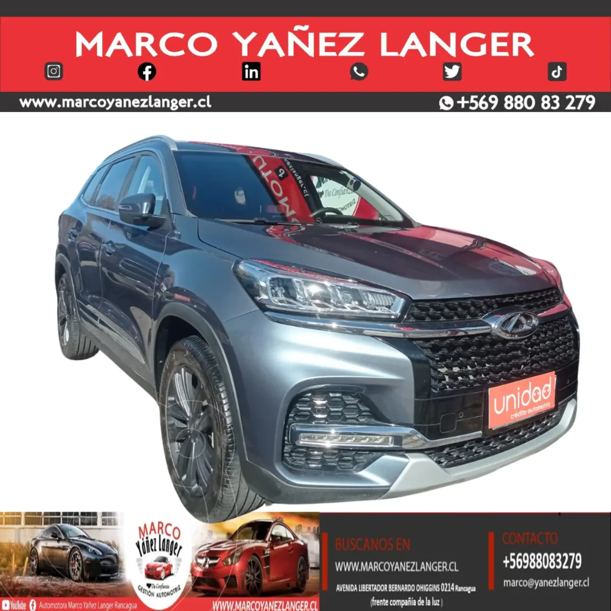 Chery Tiggo 8 1.5L GLX DCT