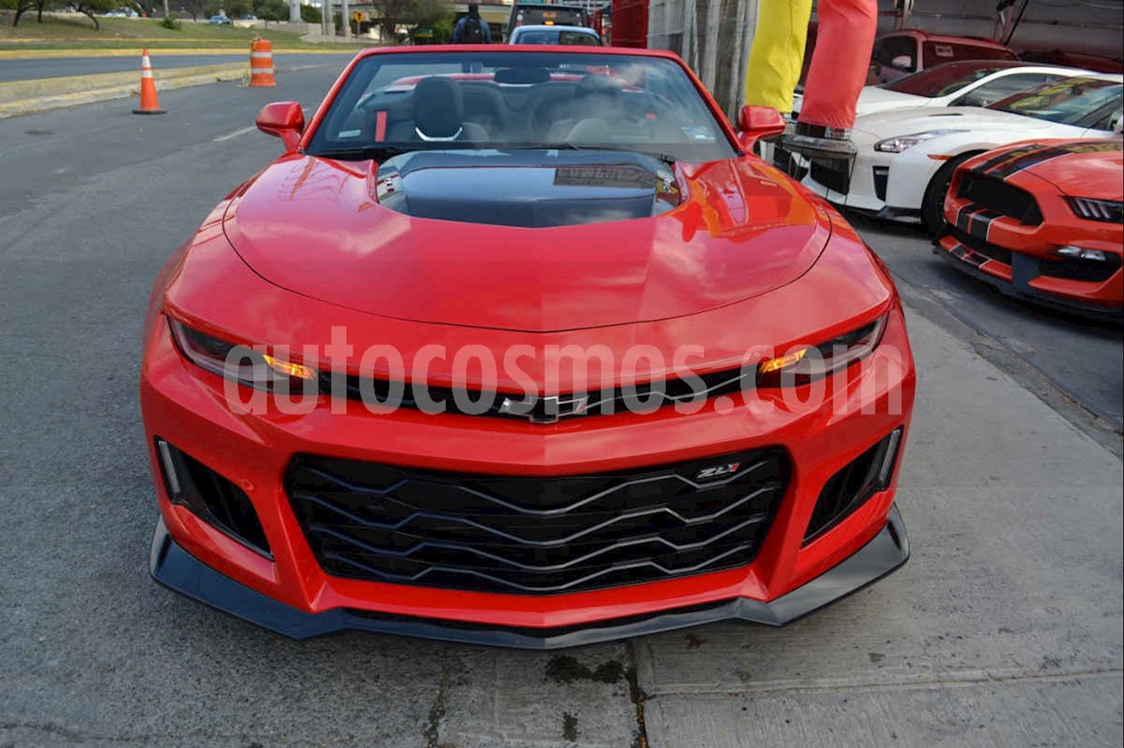 Chevrolet Camaro ZL1 Convertible Aut usado (2018) color Rojo precio