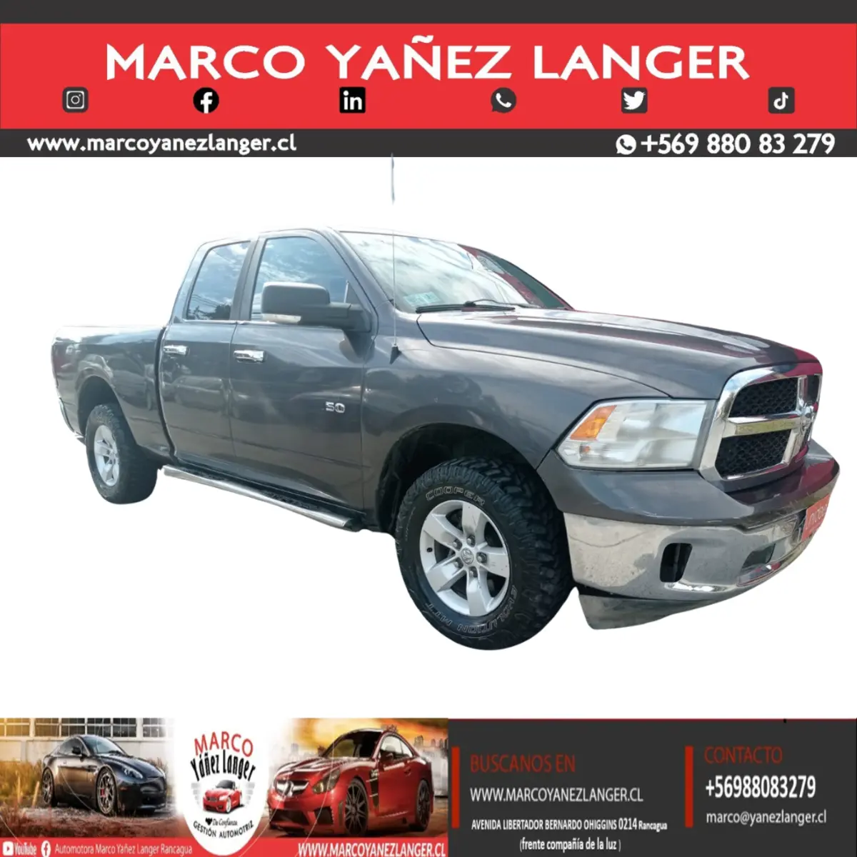 Dodge Ram 1500 5.7L HEMI Crew Cab 4X4 Aut