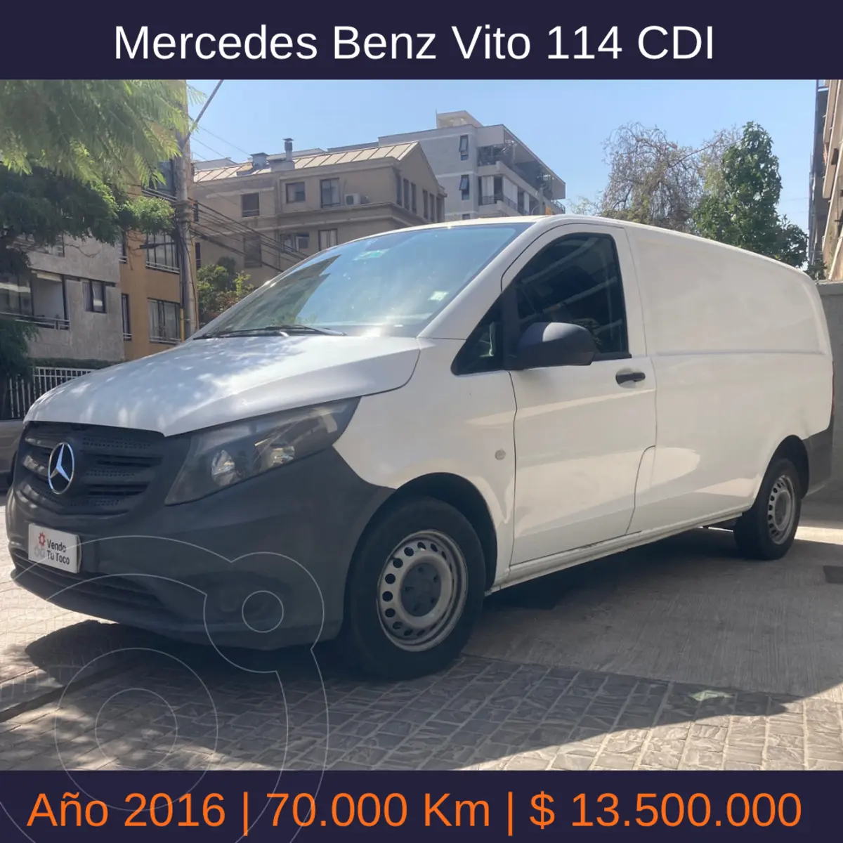 Mercedes Vito 2.1L Tourer 114 10+1