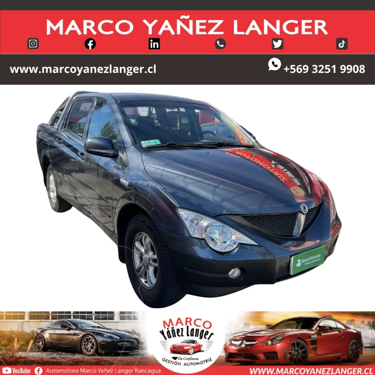 SsangYong Actyon Sports 2.0L 4x2