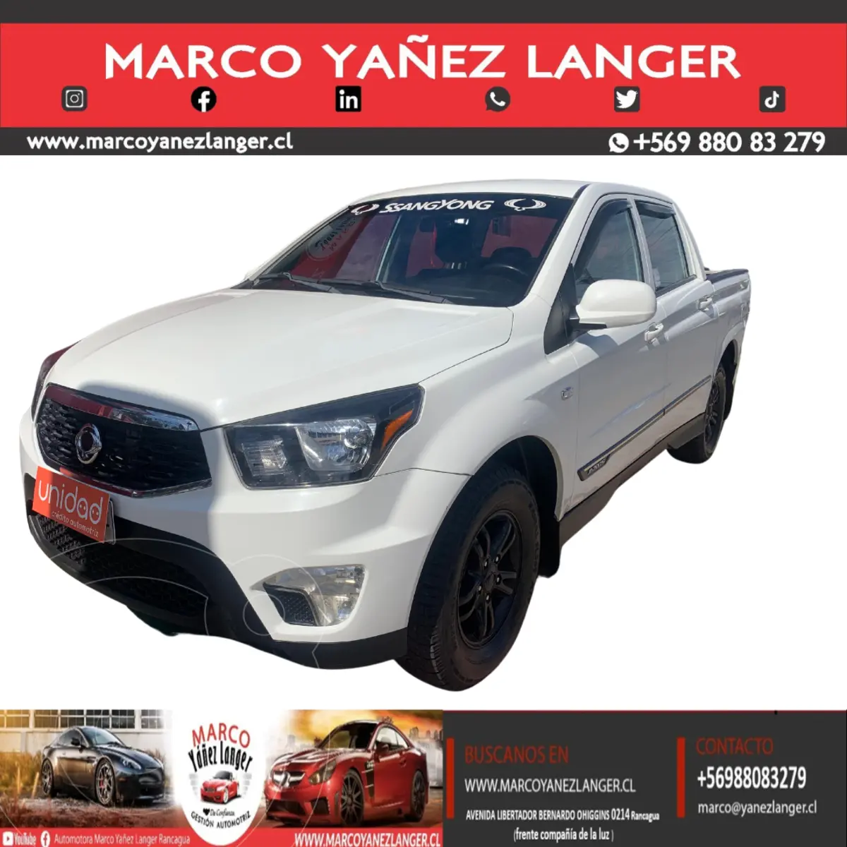 SsangYong Actyon Sports 2.0L 4x2