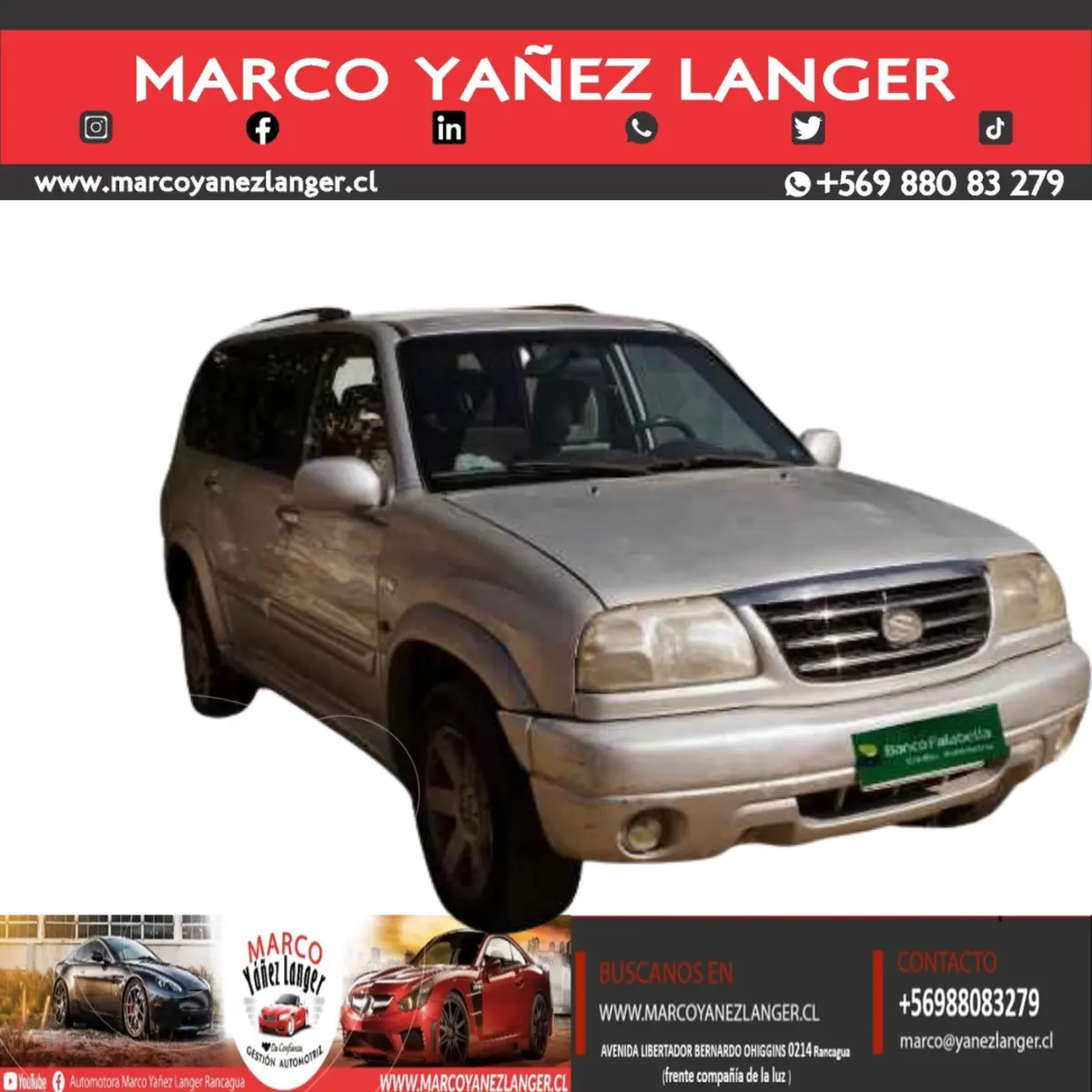 Suzuki Grand Nomade XL7 2.5 V6 Ccru Aut Bicolor 5P