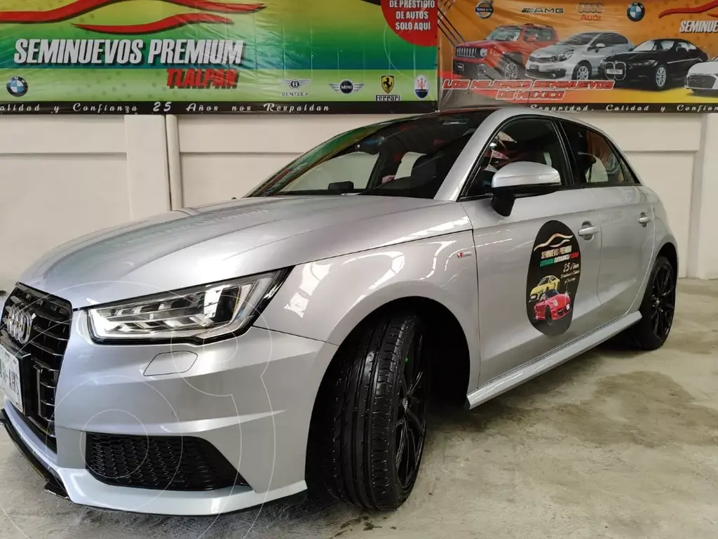 foto Audi A1 S- Line S-Tronic usado (2016) color Plata Metalizado precio $299,900