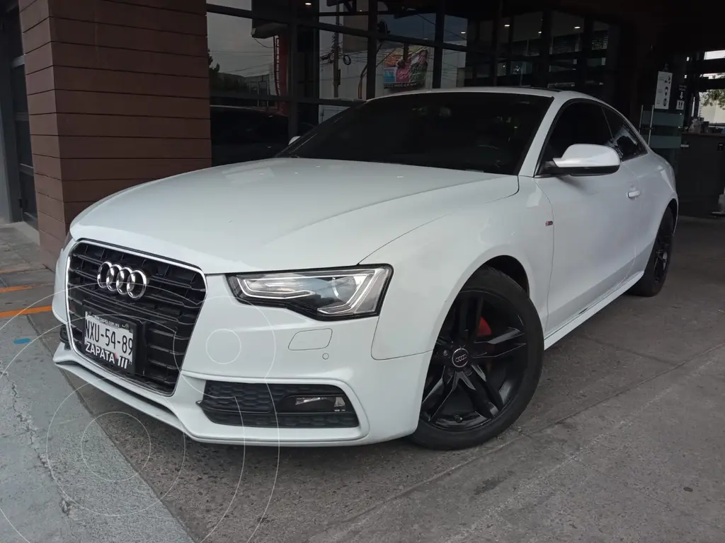 foto Audi A5 Coupé 2.0T S-Line Multitronic (230Hp) usado (2015) color Blanco precio $375,000
