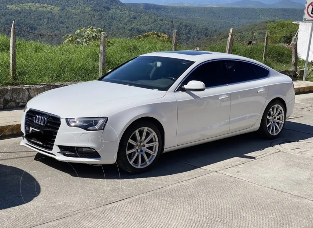 Audi A5 Sportback 1 8T Luxury Multitronic Usado 2014 Color Blanco audi-a5-sportback-1-8t-luxury-multitronic-usado-2014-color-blanco
