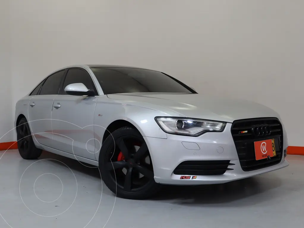 foto Audi A6 2.0L FSI Multitronic usado (2012) color Plata precio $49.990.000