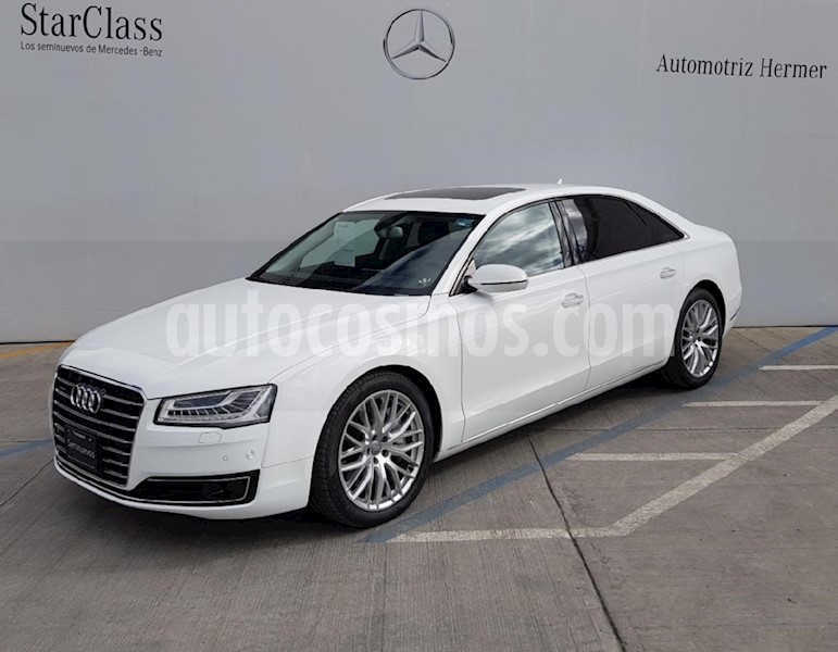 Audi A8 6.3L FSI LWB W12 (500 hp) usado (2018) color Blanco precio