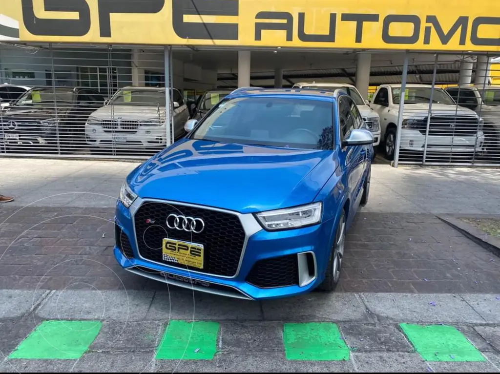 foto Audi Q3 S Line (220Hp) usado (2017) color Azul Esfera precio $550,000