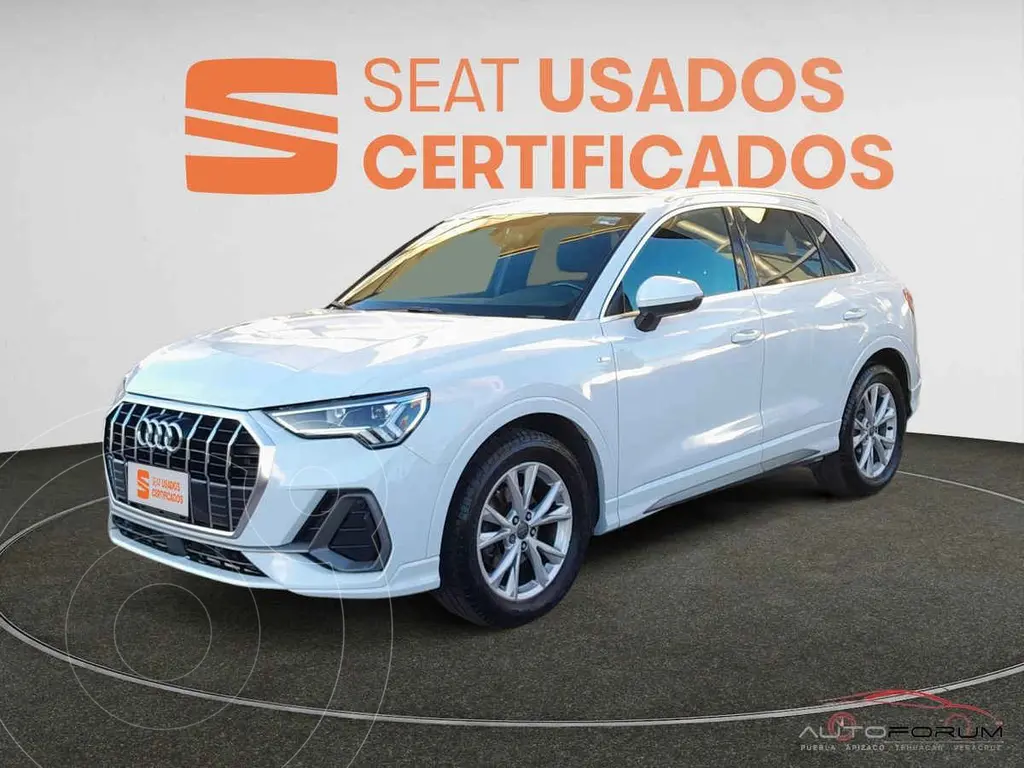 foto Audi Q3 40 TFSI S Line usado (2021) color Blanco precio $559,900