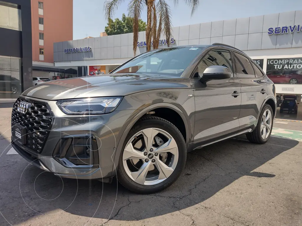 Audi Q5 Sportback 45 TFSI S Line usado (2022) color Gris Oscuro precio