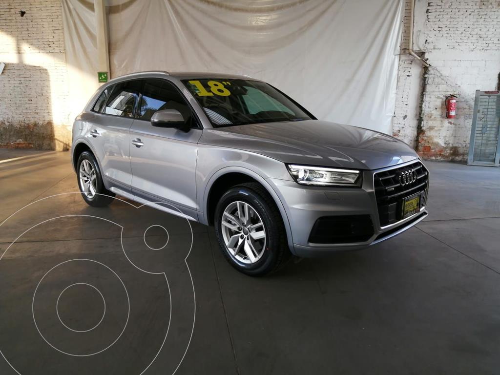foto Audi Q5 2.0L T Dynamic usado (2018) color Plata Dorado precio $589,000