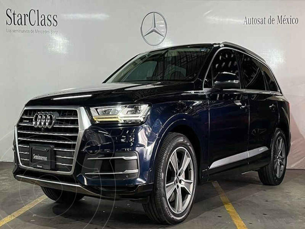 foto Audi Q7 3.0L TDI Elite (245Hp) usado (2017) color Azul precio $665,000