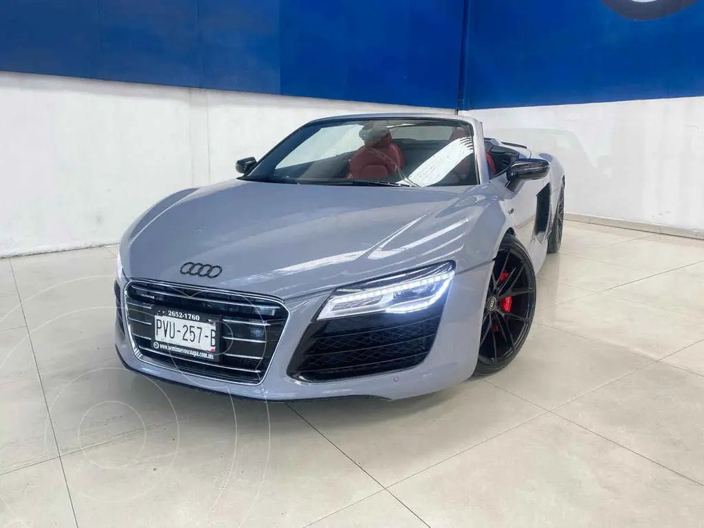 Audi R8 Convertible 5.2L FSI 540 hp usado (2015) color Gris precio ...