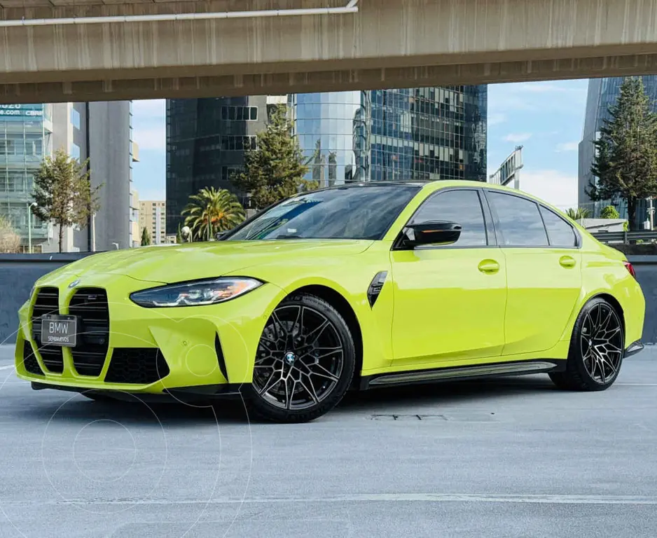 foto BMW M3 Sedán Competition usado (2024) color Amarillo precio $1,879,000