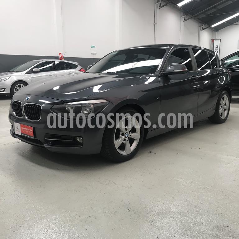 foto BMW Serie 1 118i Sport Line 5P Aut usado (2013) color Gris Mineral precio $3.230.000