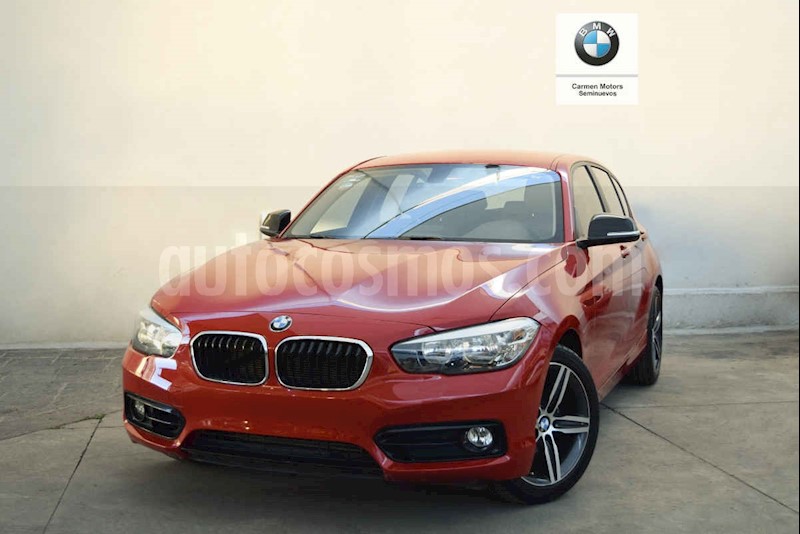 foto BMW Serie 1 5p 118i Sport Line L3/1.5/T Aut usado (2019) color Rojo precio $380,000