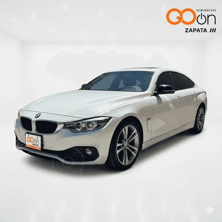 foto BMW Serie 4 Gran Coupé 420iA Sport Line Aut usado (2019) color BMW_4_ MINERAL WHITE precio $365,000