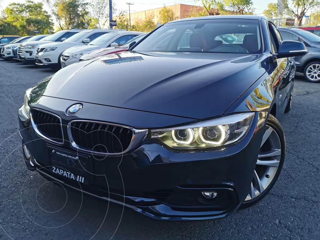 foto BMW Serie 4 Gran Coupé 430iA Sport Line Aut usado (2018) color Negro Zafiro precio $540,000