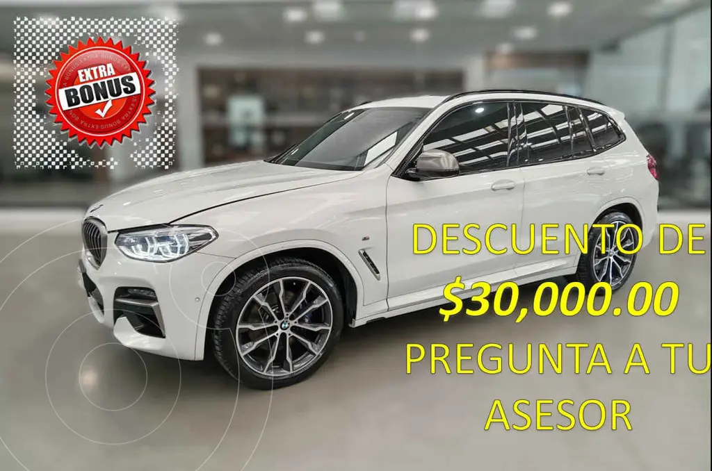 foto BMW X3 M40iA financiado en mensualidades enganche $287,840 mensualidades desde $13,074