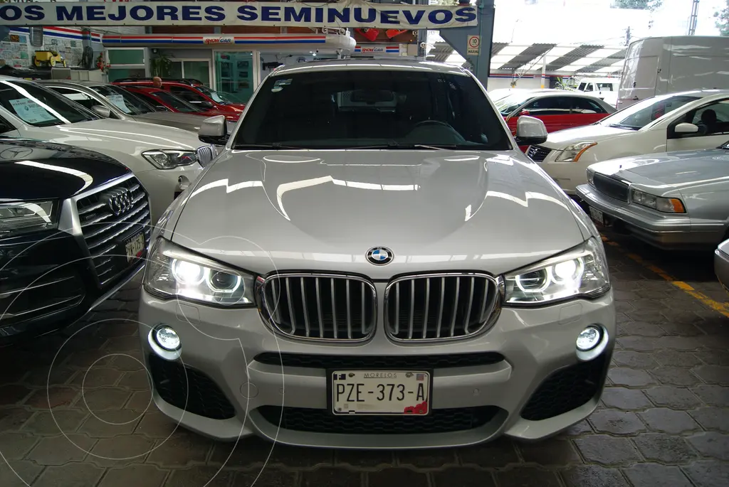 foto BMW X4 xDrive35i M Sport Aut usado (2018) color Plata precio $497,000