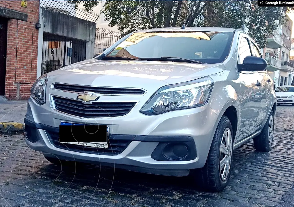 foto Chevrolet Agile LT usado (2017) color Gris precio $12.000.000