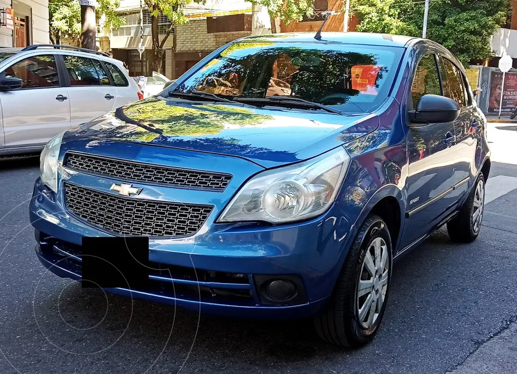 foto Chevrolet Agile LT usado (2014) color Azul precio $10.000.000