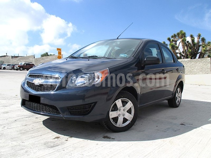 foto Chevrolet Aveo LS usado (2018) color Azul Acero precio $159,000