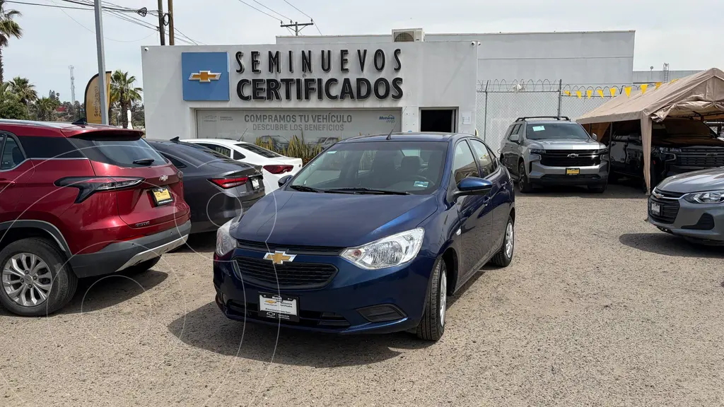 foto Chevrolet Aveo LS usado (2023) color Azul Oscuro precio $210,000