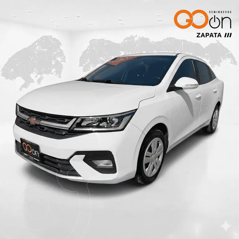 foto Chevrolet Aveo LS usado (2025) color CH_A_ BLANCO POLAR precio $280,000