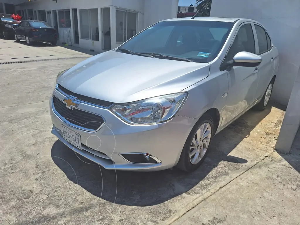 Chevrolet Aveo LTZ usado (2019) color Plata Brillante precio $235,000