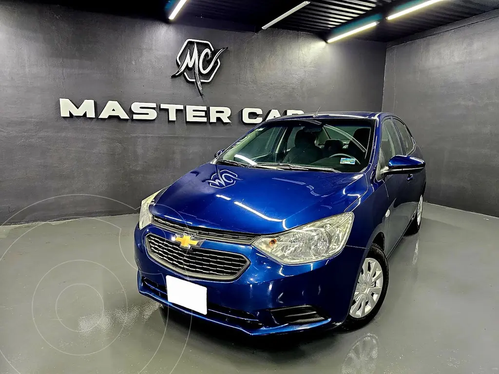 Chevrolet Aveo Ls Aut Usado Color Azul Precio