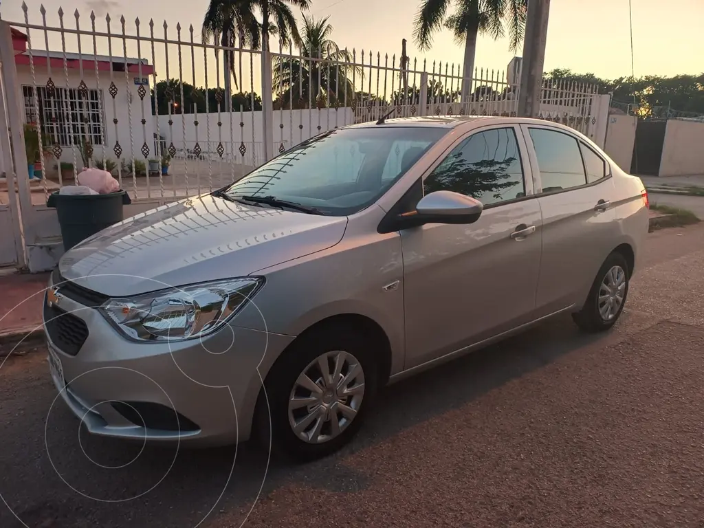 foto Chevrolet Aveo LT usado (2019) color Gris precio $169,000