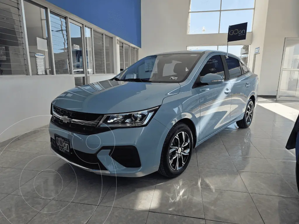 foto Chevrolet Aveo LT usado (2025) color CH AZUL PERSUACION precio $299,800