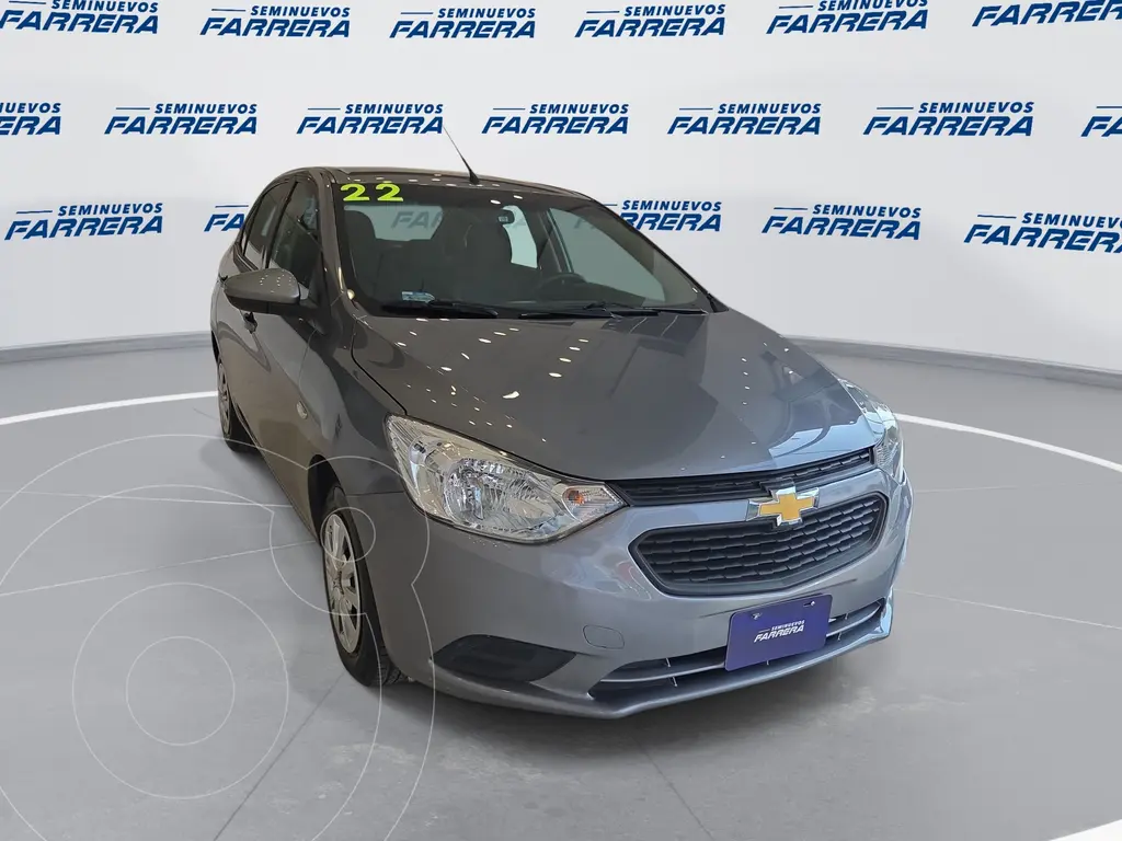 foto Chevrolet Aveo LS usado (2022) color Gris precio $199,000