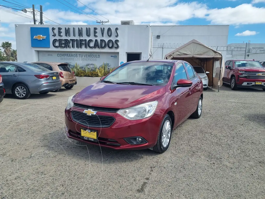 foto Chevrolet Aveo LT usado (2021) color Rojo precio $207,000