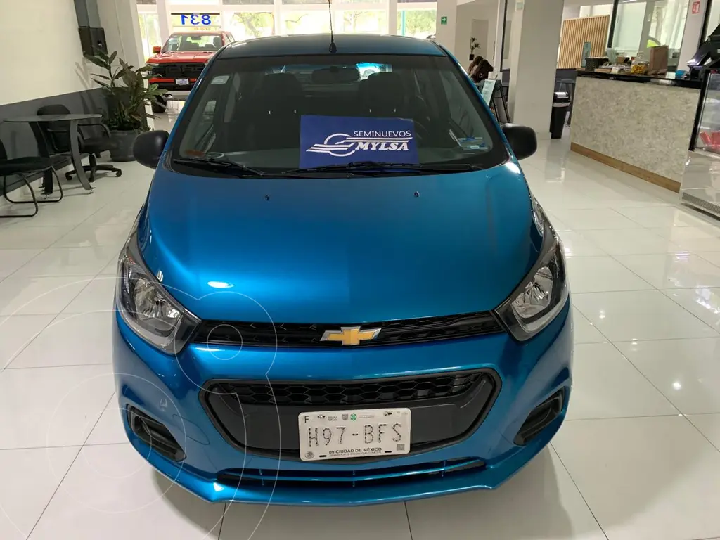 foto Chevrolet Beat Notchback LS usado (2020) color Celeste precio $155,000