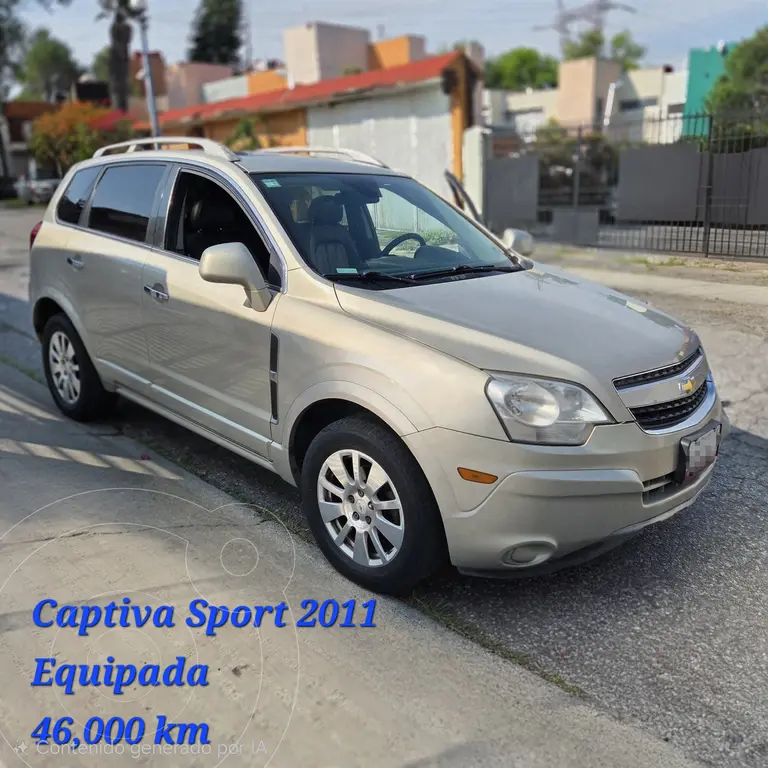 Chevrolet Captiva Sport LT Piel V6 2011