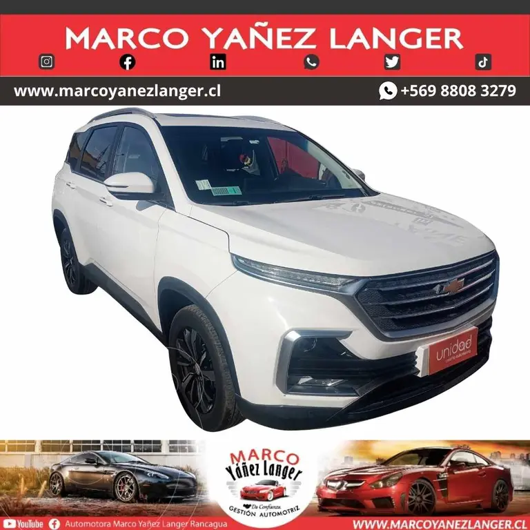 foto Chevrolet Captiva  1.5L Premier usado (2019) color Blanco precio $11.790.000