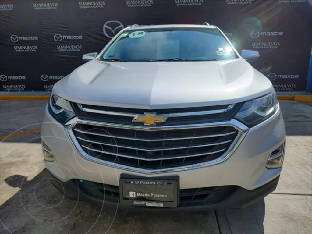 foto Chevrolet Equinox Premier Plus usado (2018) color plateado precio $320,000